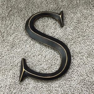 Hobby Lobby Distressed Bronze Letters [S]